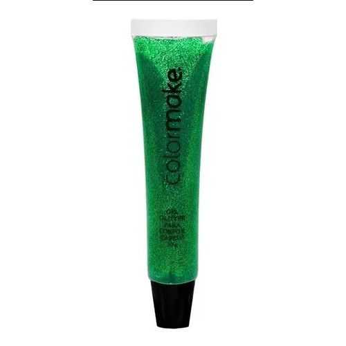 Gel Glitter Bisnaga Verde 30g - Color Make