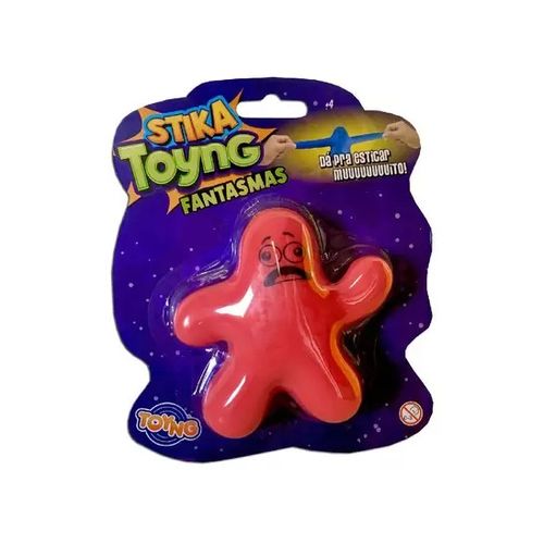 Fantasma que Estica de Borracha Vermelho