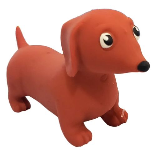 Cachorro de Borracha que Estica - Vermelho