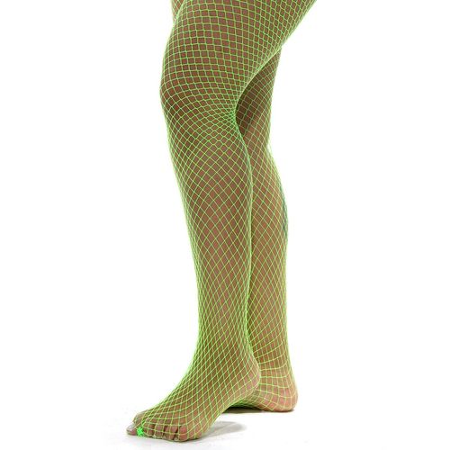 Meia Calça Arrastão Neon Verde