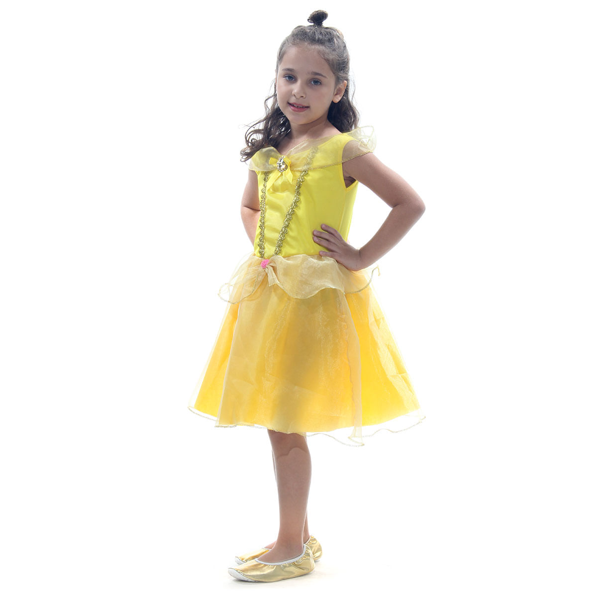 Fantasia Princesa Morceguinho Infantil com Vestido e Tiara - Extra