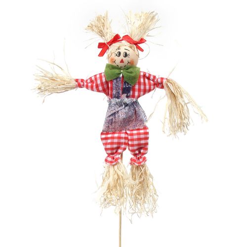 Decoração de Festa Junina Boneca de Palha Espantalho de Bolo