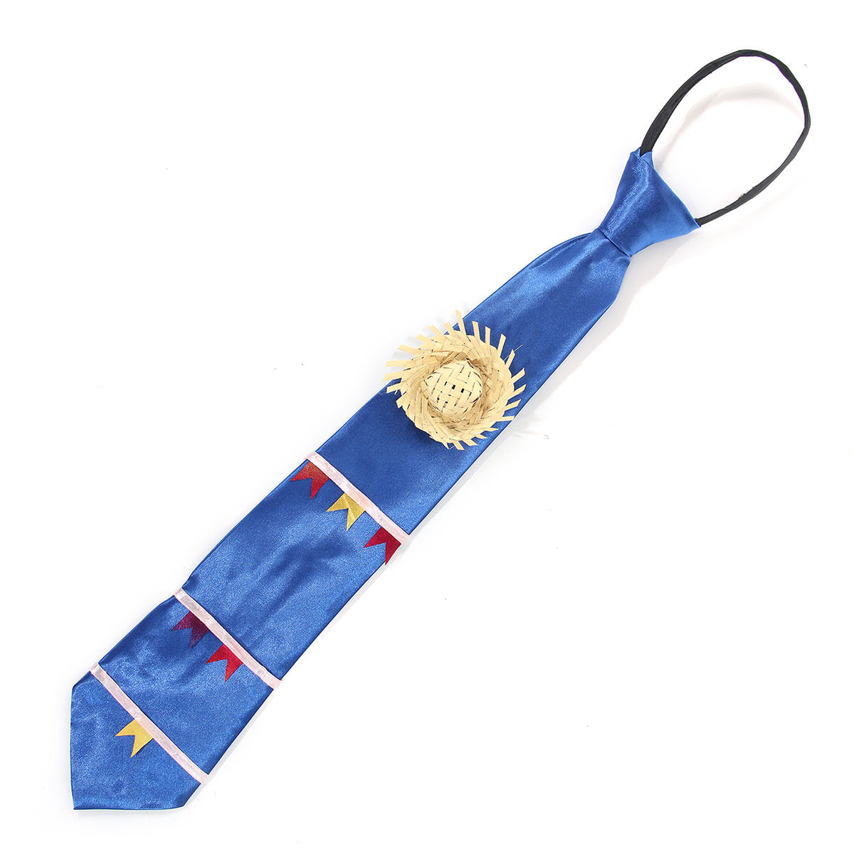 88618-Gravata-Junina-Decorada-30-cm-Azul-Adulto-Festa-Junina-1