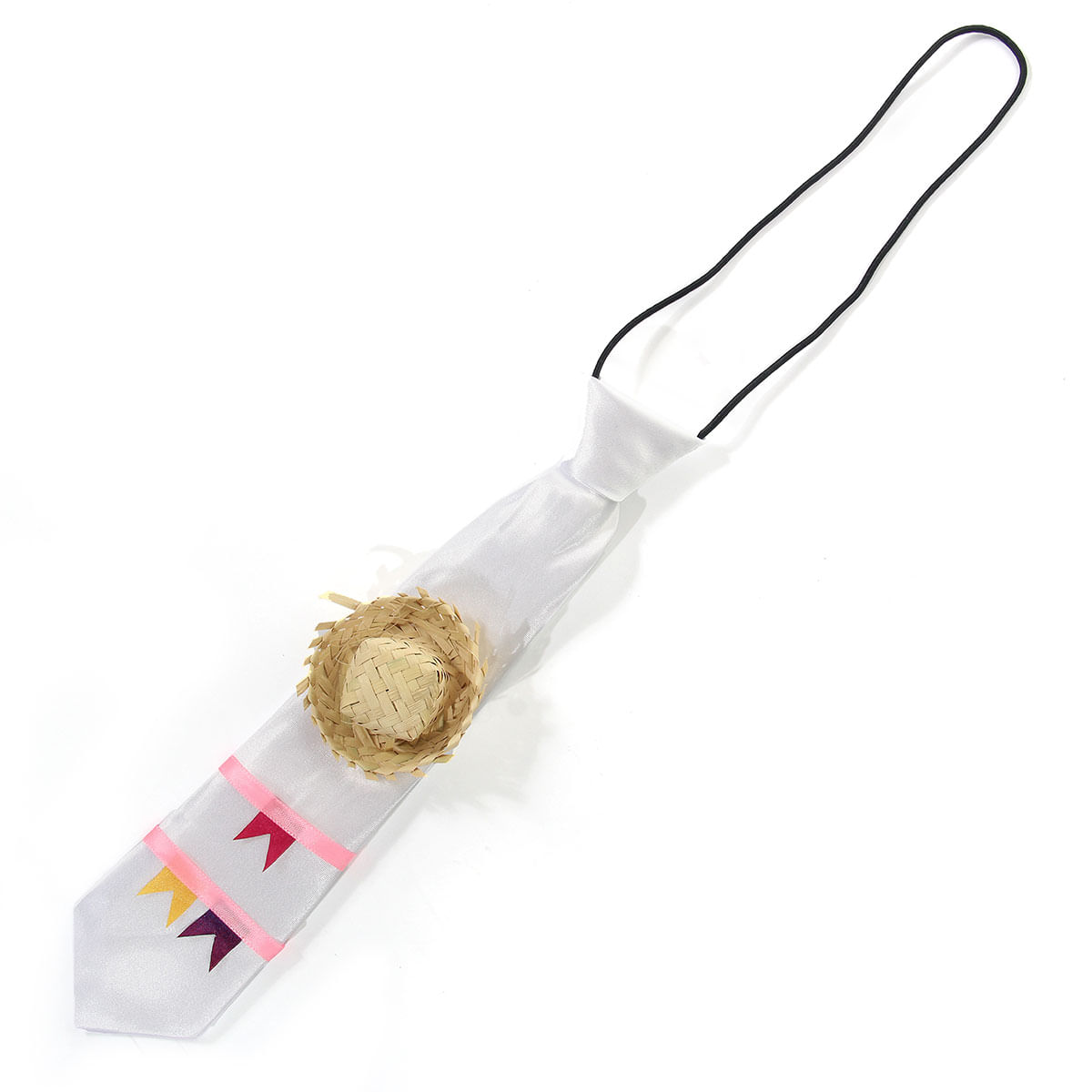 88619-Gravata-Junina-Decorada-26-cm-Branca-Infantil-Festa-Junina-1