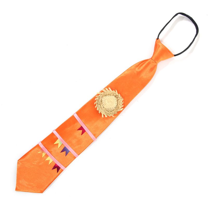 92889-Gravata-Junina-Decorada-30-cm-Laranja-Adulto-Festa-Junina-1