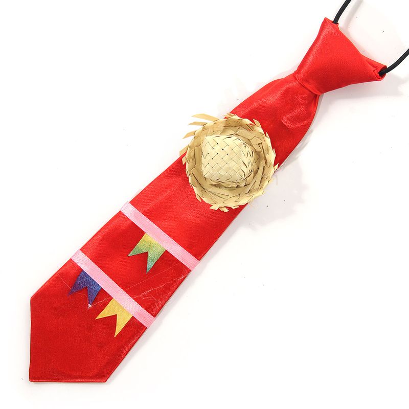 92895-Gravata-Junina-Decorada-26-cm-Vermelho-Infantil-Festa-Junina-2