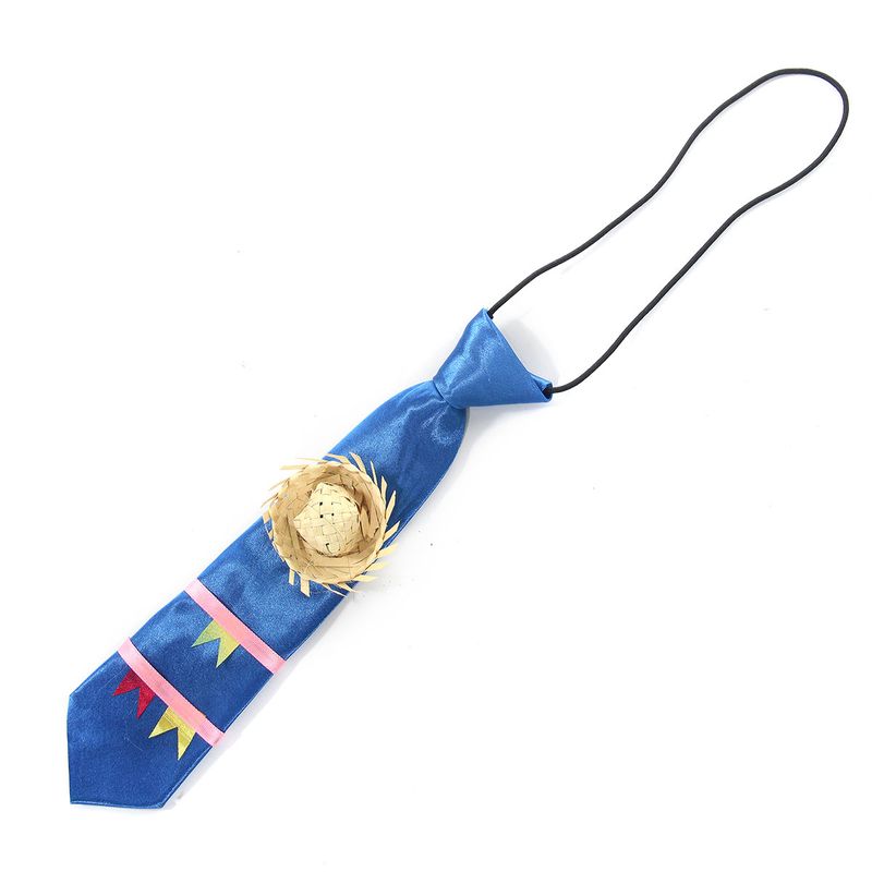 92896-Gravata-Junina-Decorada-26-cm-Azul-Infantil-Festa-Junina-1