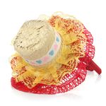 92905-Tiara-com-Chapeu-de-Palha-Renda-Vermelha-e-Amarela-Festa-Junina-002