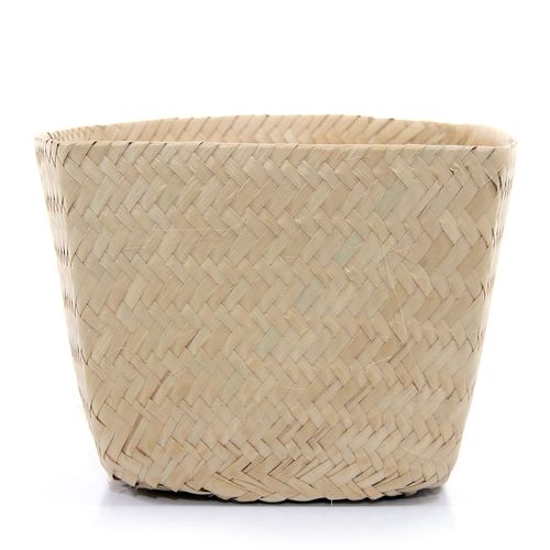 Cachepot Cesto de Palha Grande para Centro de Mesa Decoração Festa Junina