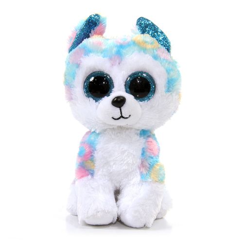 Pelúcia Beanie Boos Cachorrinha Husky Helena 16 cm - Toyng