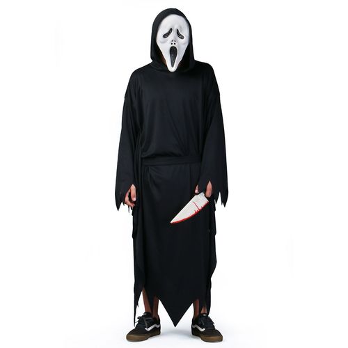 Fantasia Pânico Premium Adulto Máscara Halloween
