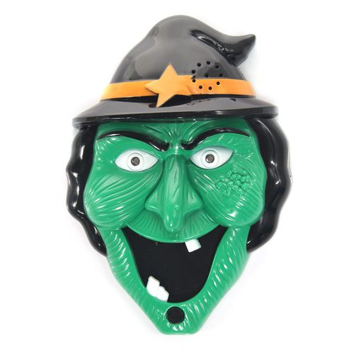 Campainha De Halloween Bruxa Verde Abrakadabra - Cromus