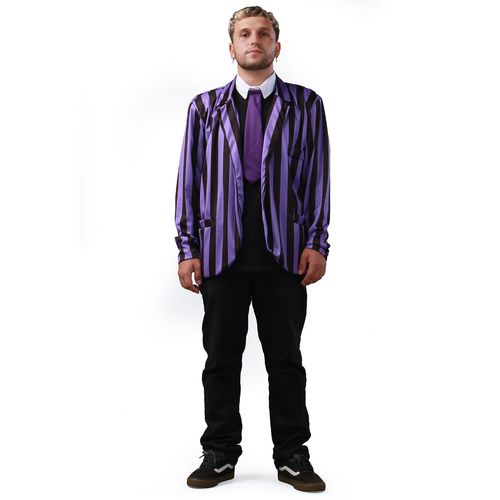 Fantasia Wanda Uniforme Roxo Masculino Adulto Halloween