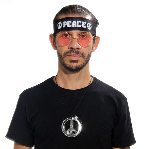 Kit Hippie Acessórios Para Fantasias Abrakadabra