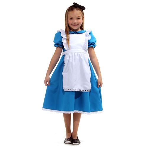 Fantasia Infantil Alice no País das Maravilhas – Vestido Azul
