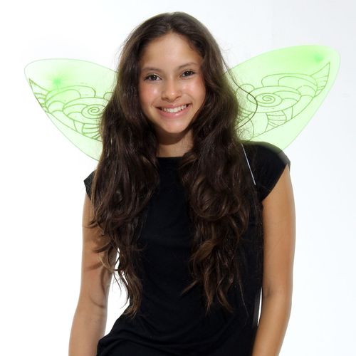 Asas De Borboleta Verde Acessórios Para Fantasia Abrakadabra