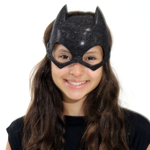 Máscara De Gatinha Com Glitter Para Carnaval Abrakadabra