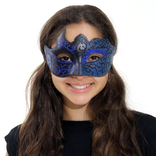 Máscara Sortida De Luxo Acessório Para Fantasia Abrakadabra