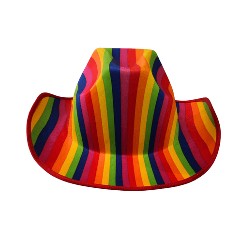 Chapéu Cowboy Arco íris Acessório Abrakadabra