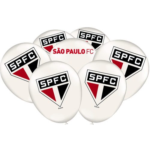 Balão São Paulo FC Festa 25 Unidades