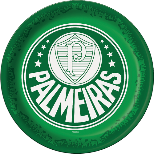 Prato Palmeiras 8 Unidades  Descartável