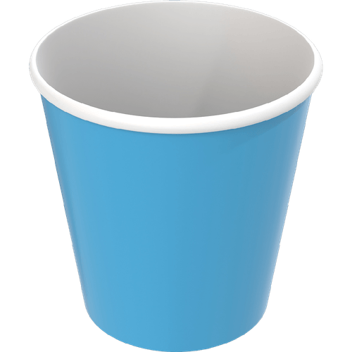 Copo de Papel 200ml Azul Claro 8 Unidades
