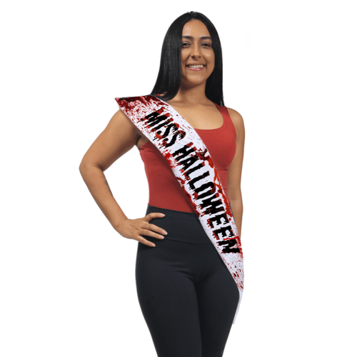 Faixa Miss Halloween Adulto