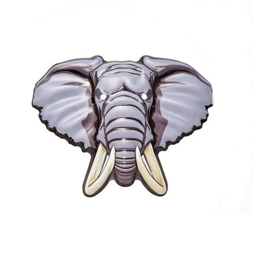 Máscara Infantil de Elefante para Festas e Fantasias
