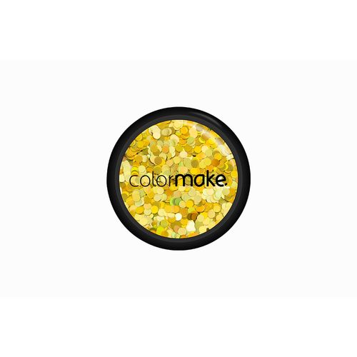Glitter Holográfico Ponto Ouro - Maquiagem Carnaval