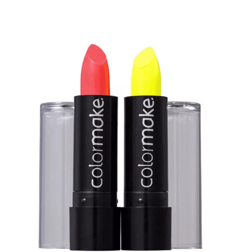 Batom Fluorescente Vermelho e Amarelo - Color Make