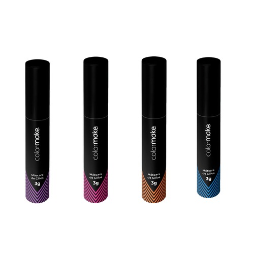 Máscara de Cílios Neon 3g – Cores Variadas Color Make