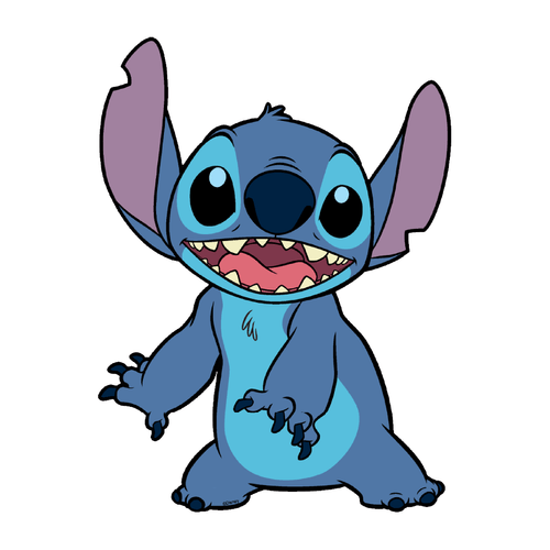 Painel Decorativo Stitch Aniversário Infantil 48cm