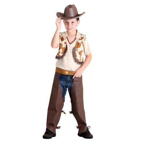 Fantasia Cowboy Infantil - Festa Junina