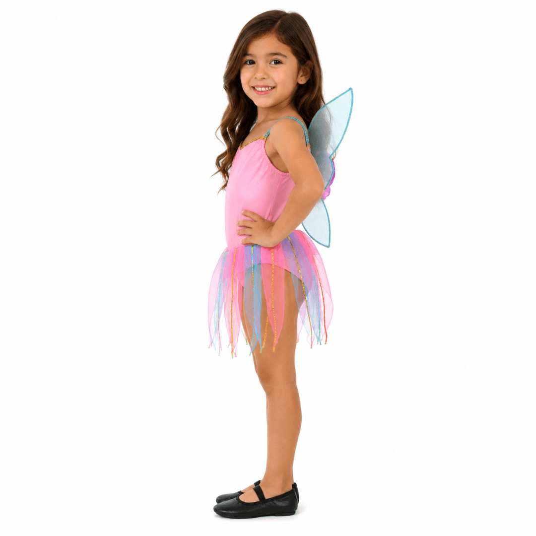 Encontraproduto.com.br - Fantasia Fada Color Infantil - Carnaval