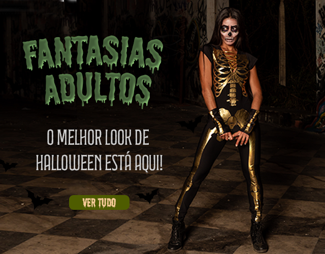 Fantasia Panico Casal Halloween Masculino E Feminino (GG)